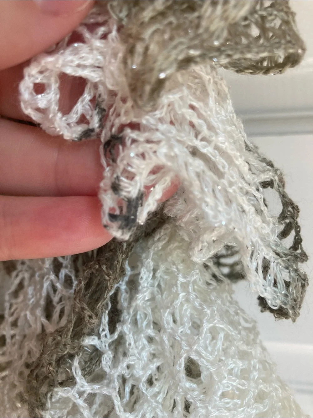 N/A soft ruffled